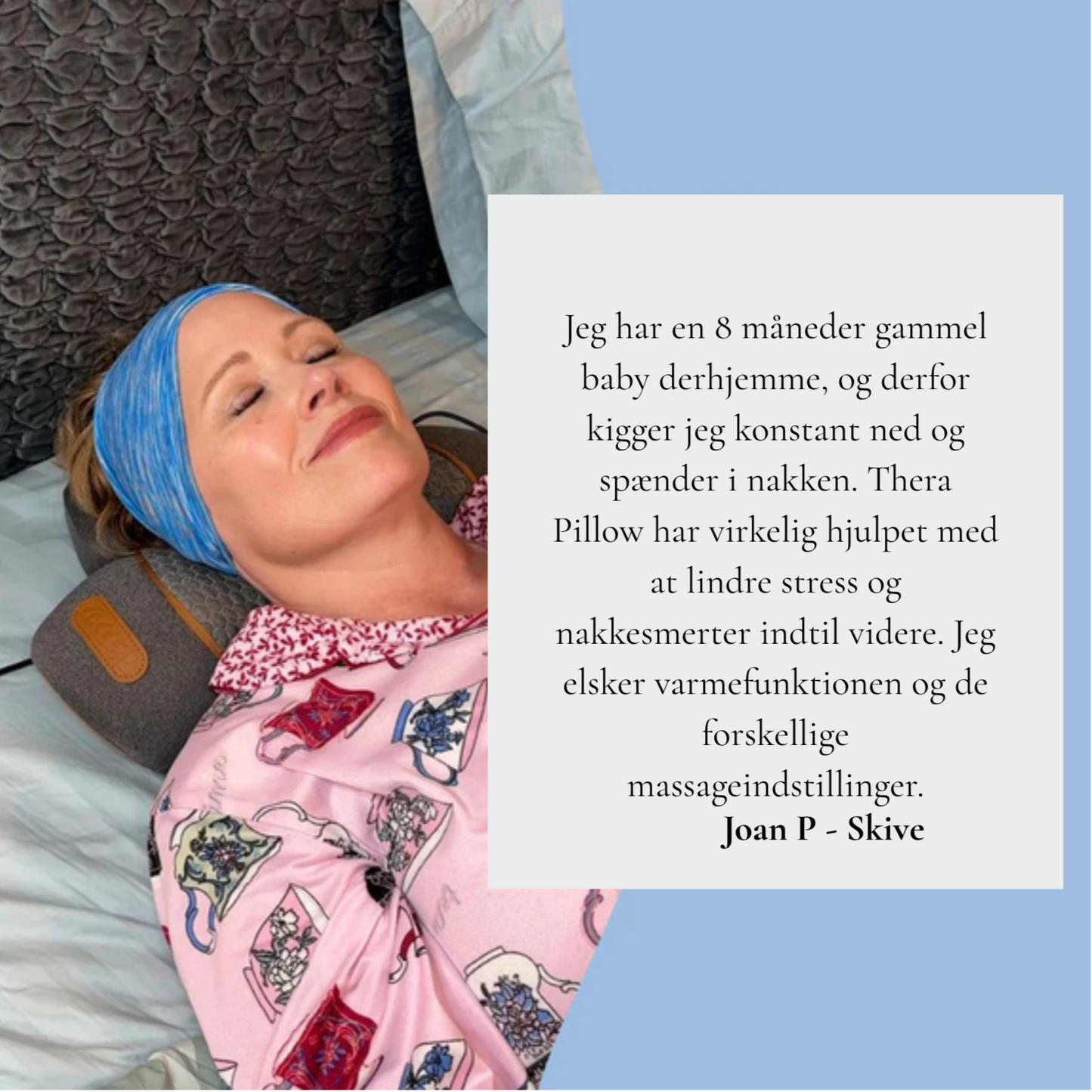 Neck TheraGlow™ | Massagepude med varme